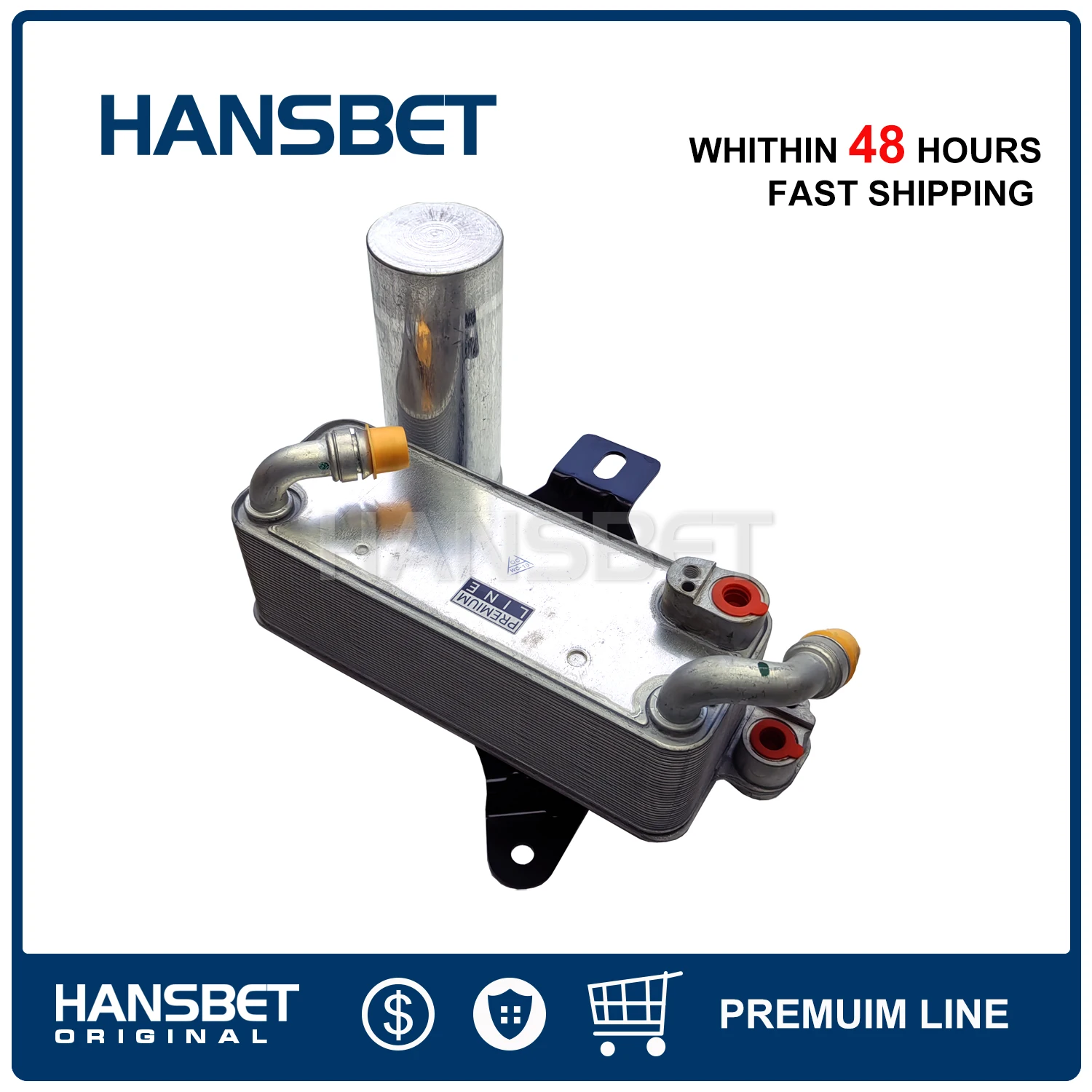 AC Condenser air conditioning with drier 64507949711 Fit MINI F56 BEV LCI 2018-2024 Cabrio F57 BEV 2022-2023 HANSBET