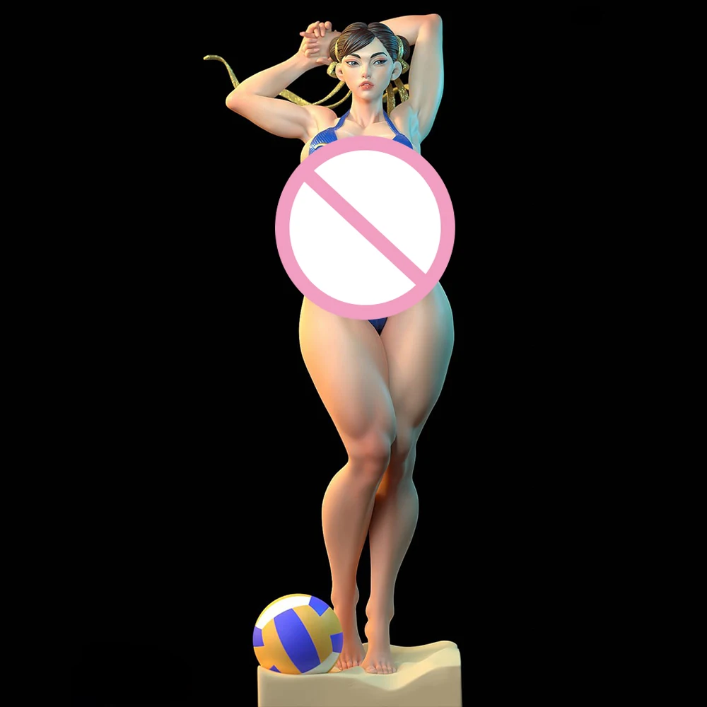1/24 ثلاثية الأبعاد الطباعة أطقم منمذجة مثير فتاة مقاتلة Chunli NSFW أنيمي نموذج لجسم عدة لتقوم بها بنفسك مصغرة تخفيض تمثال اللعب غير مصبوغ #1