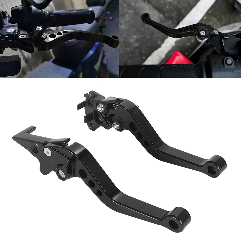 Universeller Motorrad-Kupplungs-Bremshebel, Trommelhebel, passend für BMW, Honda, Suzuki, Motorradzubehör, Modifikation, Legierung, CNC – Detail 7