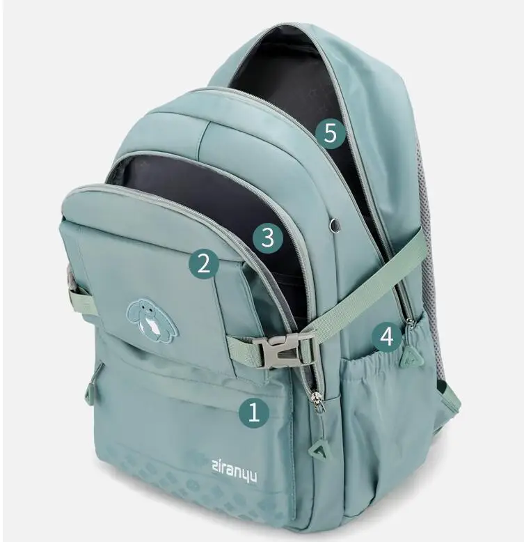 Children School Rolling Backpack Middle School Kids Wheeled Backpacks Trolley Bag For girls Travel trolley Backpack bag for kids