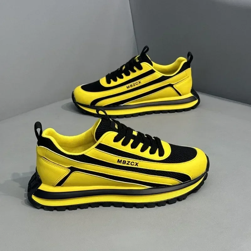 

New Men's Sneakers Mesh Breathable Sport Running Shoes Luxury Brand Casual Shoes for Men Tennis Training Shoes Кроссовки Мужские