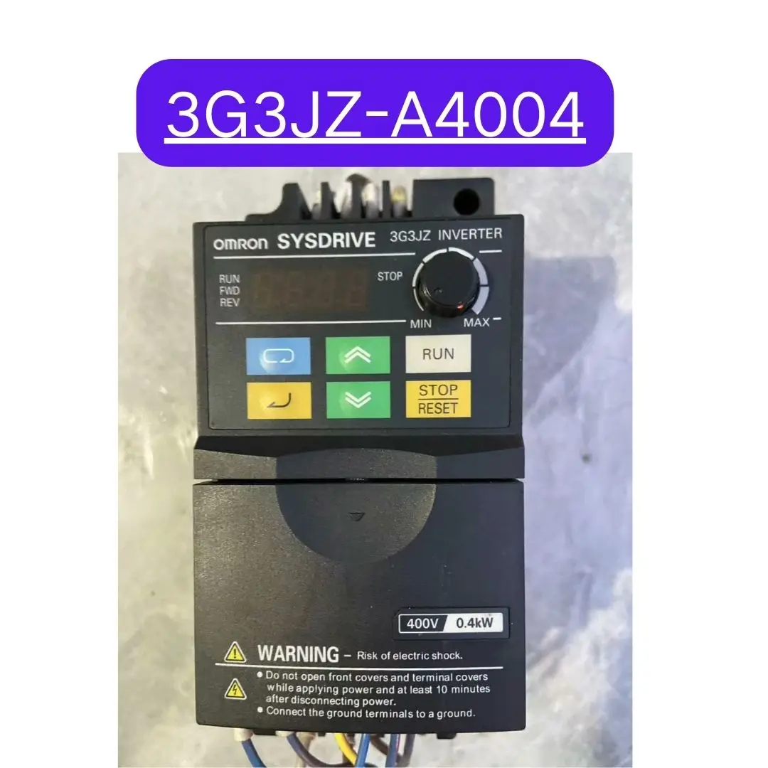 

Used 3G3JZ-A4004 inverter 0.4KW Test OK Fast Shipping