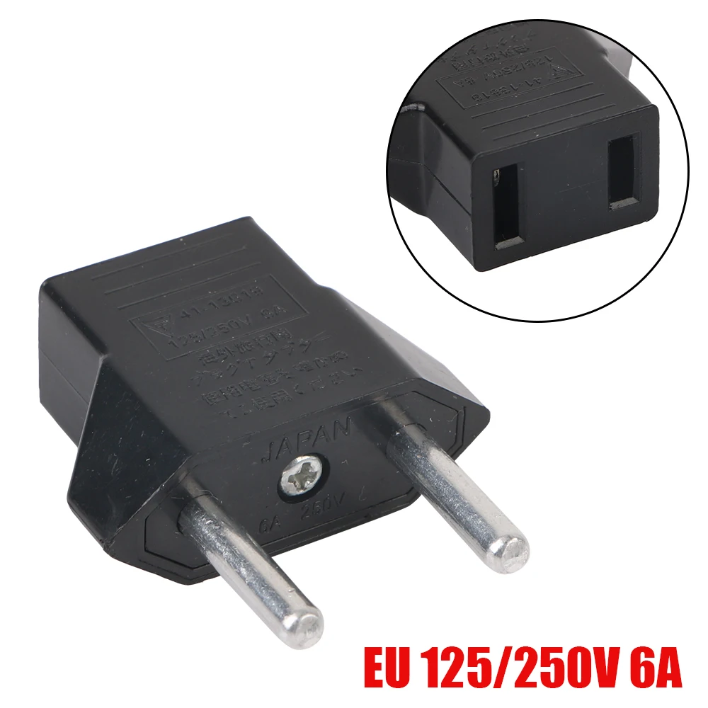 1PC US EU Charger Outlet Adapter Pin Socket VS Naar Euro Europa Reizen Muur AC Power Converter Socket EU US Plug Universeel