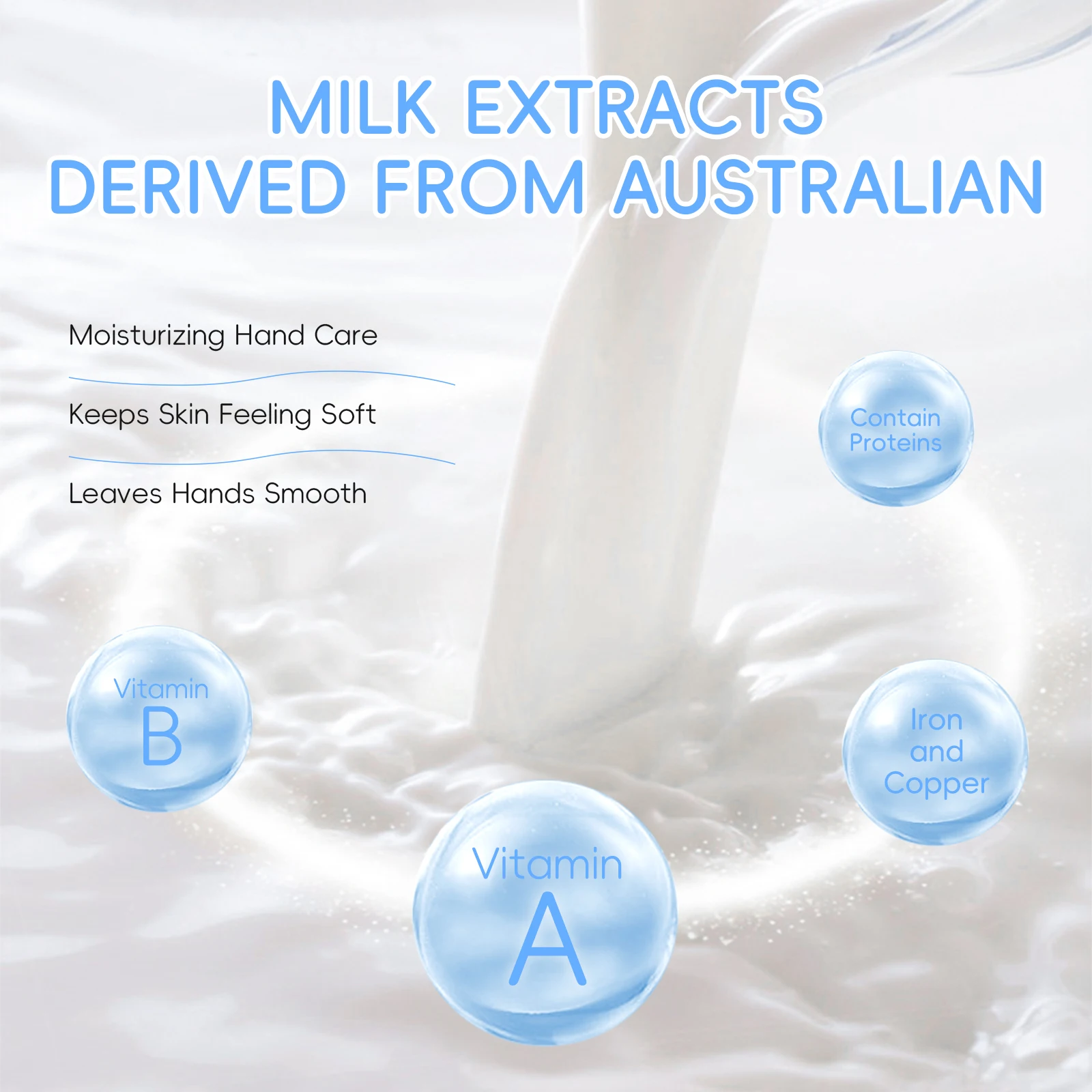 LAIKOU Milk Hand Soap Sheet 4g Disposable Portable Travel Friendly Gentle Cleansing Hydrating Hand Soap Paper