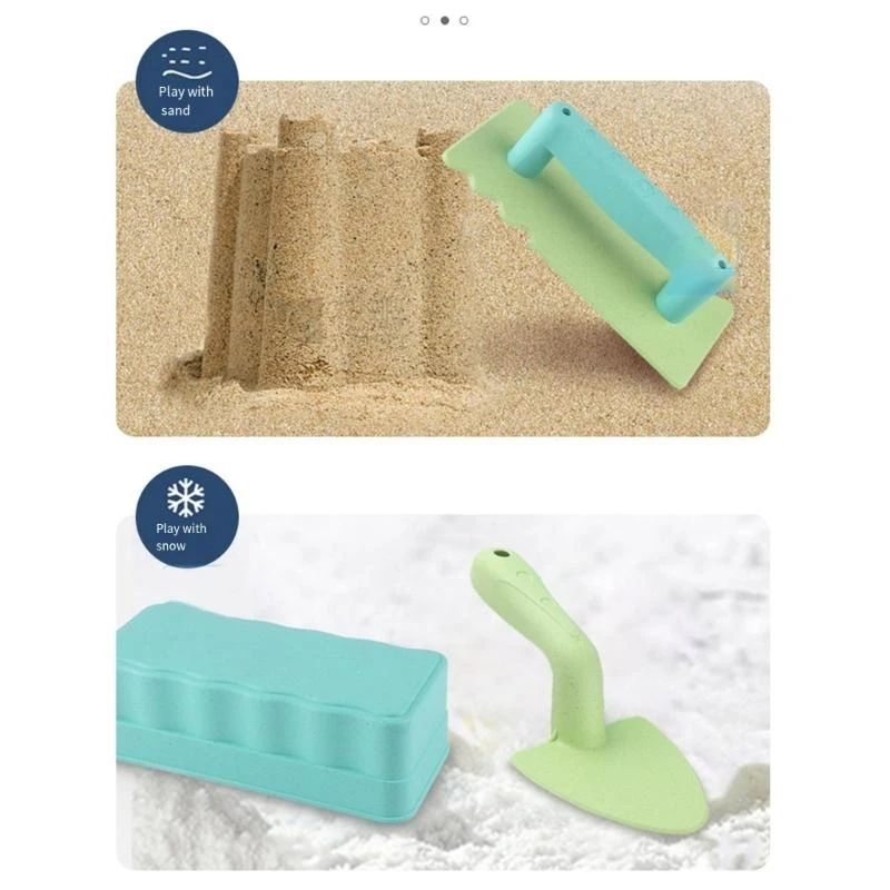 Gadgets jouets sable pour enfants pour plage pour enfants moule en brique outil