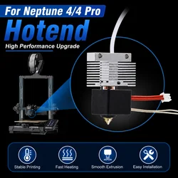 Kit de boquillas de cubierta de cinturón Hotend ensamblado para Neptune 4,4 Pro, cabezal de extrusión de impresión j, disipador de calor compatible con NP4, N4P Original
