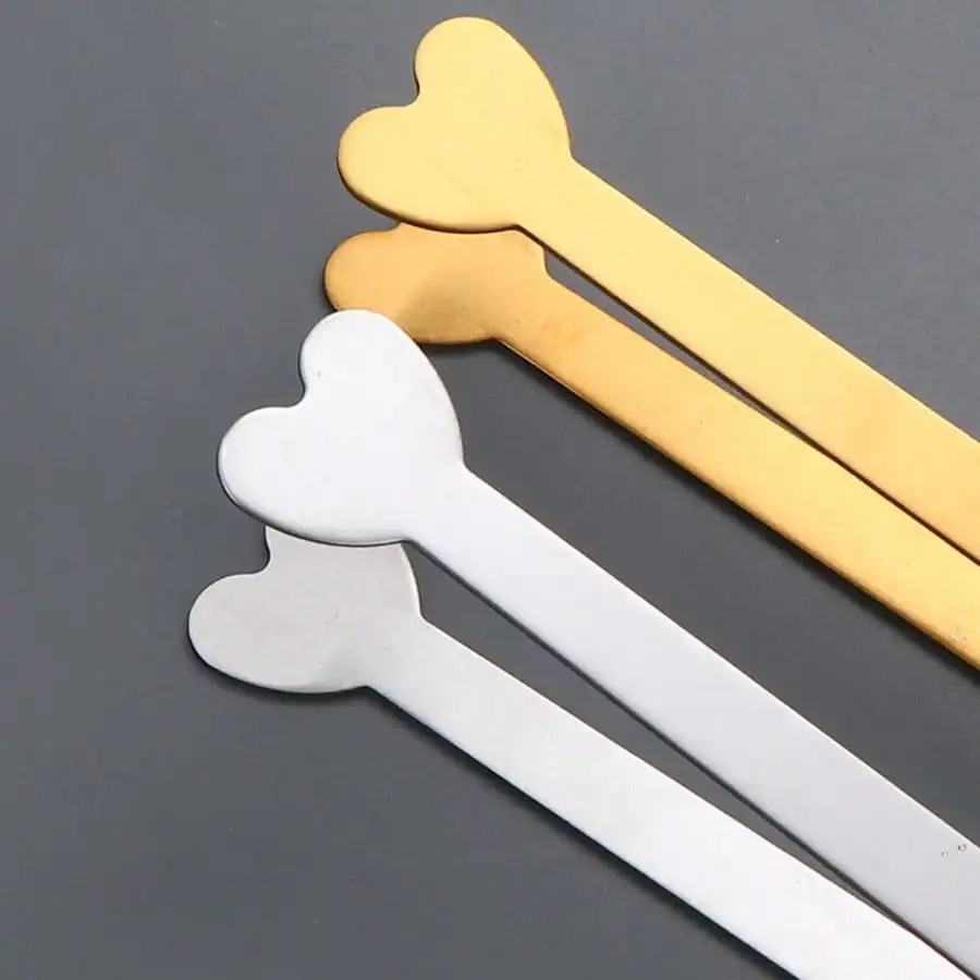 Gold Stainless Steel Mini Serving Tongs Heart and Square Shape Small Food Tongs for Candy Charcuterie and Tea Party Elegant Wedding and Christmas Tableware Small Sugar Clips Snack Tongs