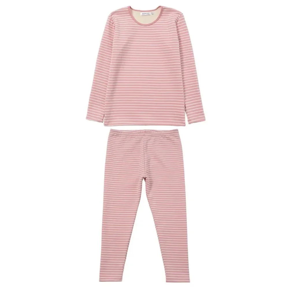 Extra Large Pajamas With Plush Set Long Johns Woman Winter Clothes Coats Warm Base Shirt Clothing Two Piece Set XXL XXXL 4XL 5XL