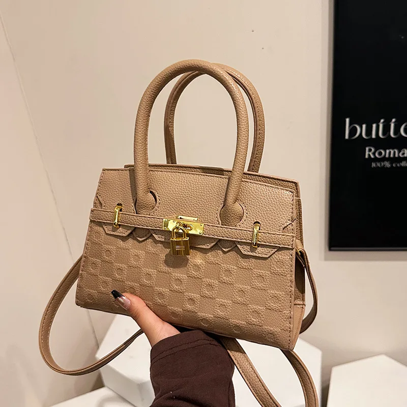 

Модная сумка через плечо 2025 года, минималистичная женская сумка через плечо, универсальная сумка-тоут «день-ночь», шикарная сумка-слинг, текстурированный топ