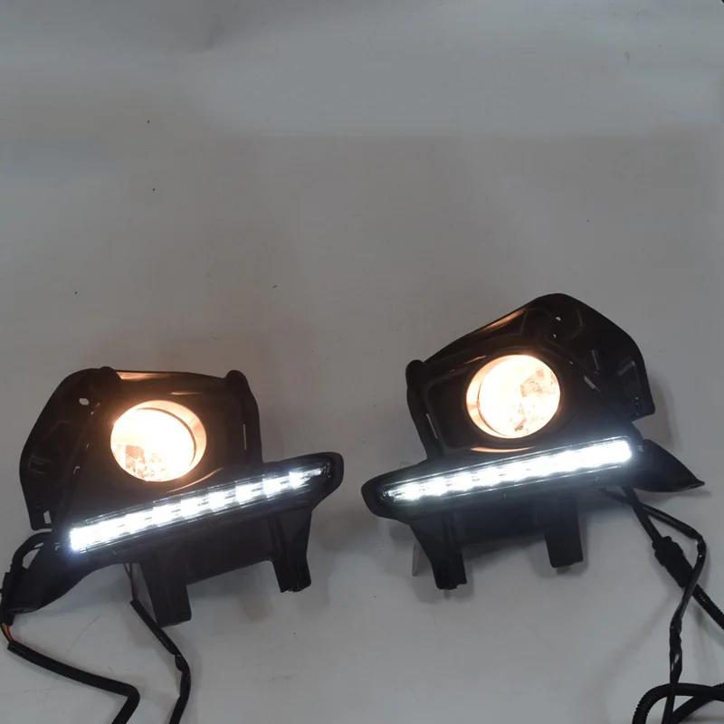 LED Daytime Running Light Kit for 2015 New Toyota Highlander - Model-Specific Light Guide DRL