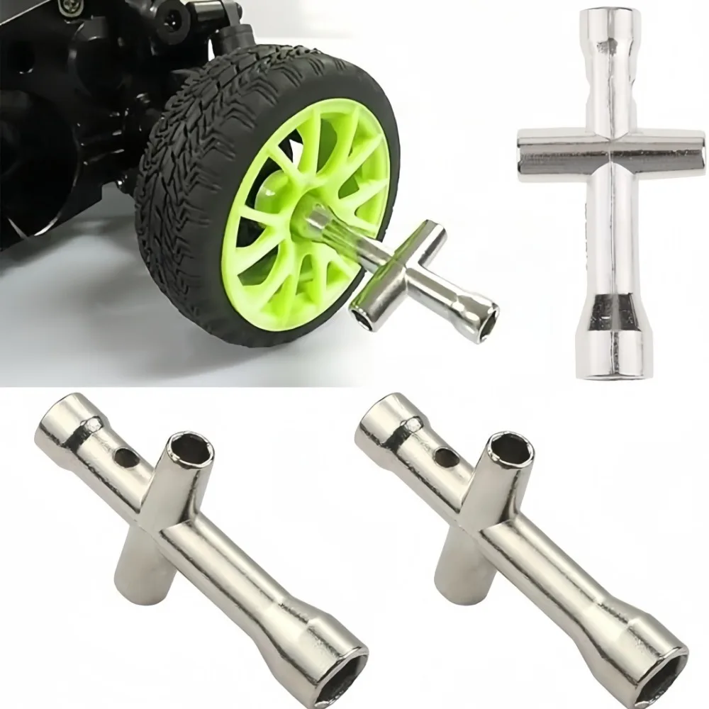 

Mini Metal Cross Wrench Socket Suitable for E3D Printer Nozzle Car M2 M2.5 M3 M4 Nut Hexagonal Cross Wrench Maintenance Tool