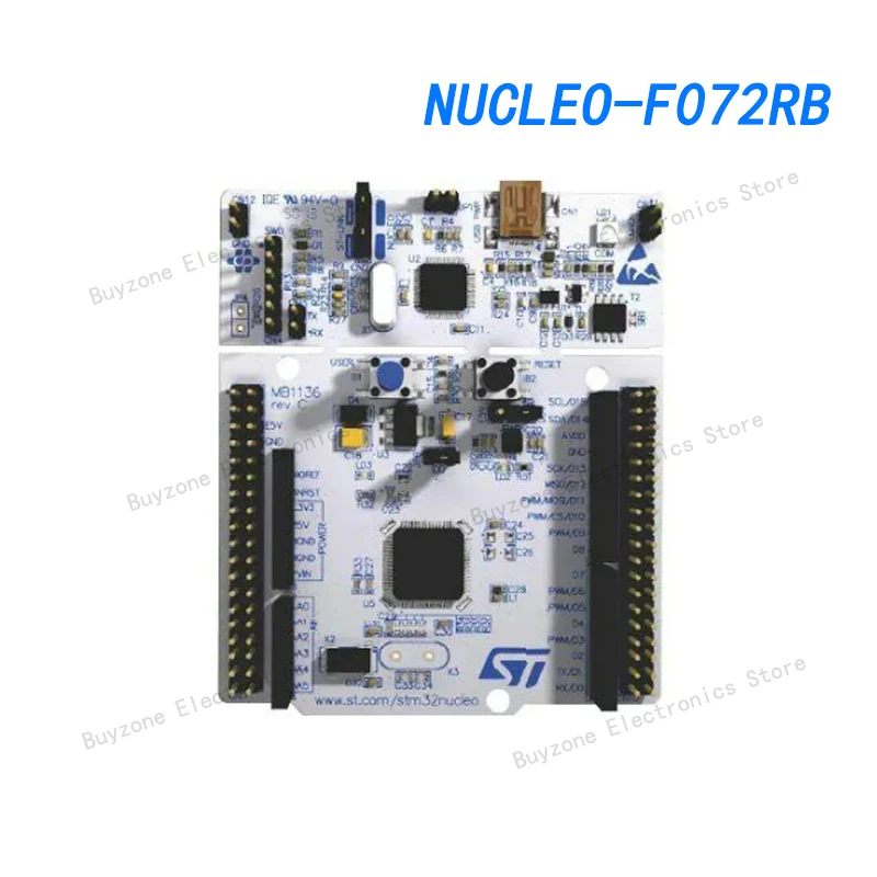 

NUCLEO-F072RB ARM STM32 Nucleo-64 development board STM32F072RB MCU, supports Arduino & ST morpho