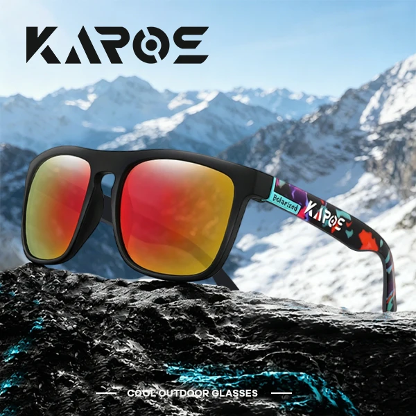3Pcs/Set KAROS Polarized Sunglasses Men Women UV400 Sports Glasses Outdoor Fishing Cycling Running Hiking Eyewear YZ24