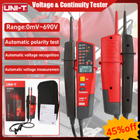 UNI-T 1000V AC DC Digital Voltmeter Continuity Tester Phase Sequence Test Voltage Indicator Frequency Meter LCD Display UT18S
