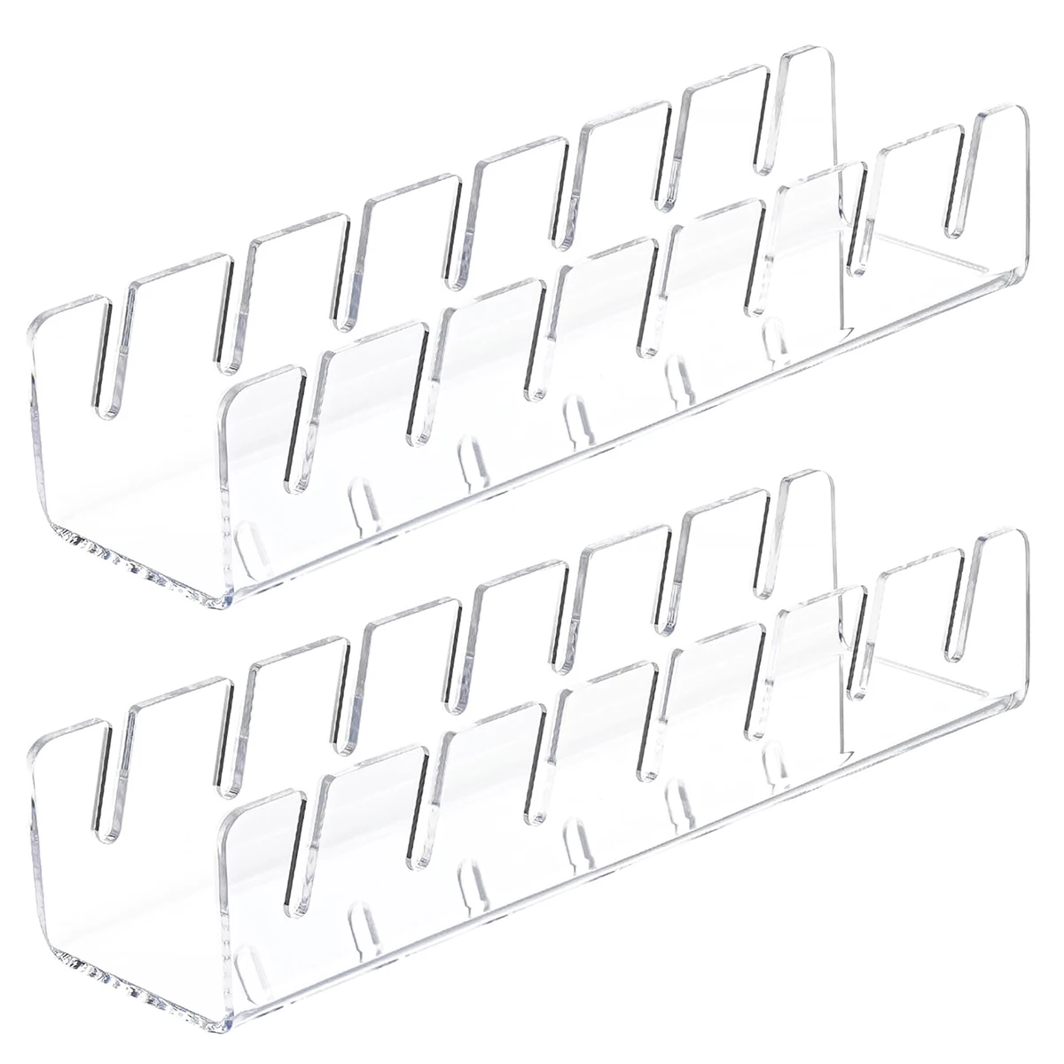 2Pcs Transparent Duck Tongue Hat Storage Rack Baseball Cap Display Rack Sunscreen Hat Rack Multipurpose Hat Display Organizer