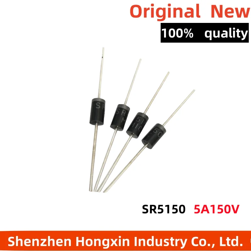 

10 pieces of direct insertion Schottky diode SR5150 SB515 SB5150 MBR5150 SR515 5A150V