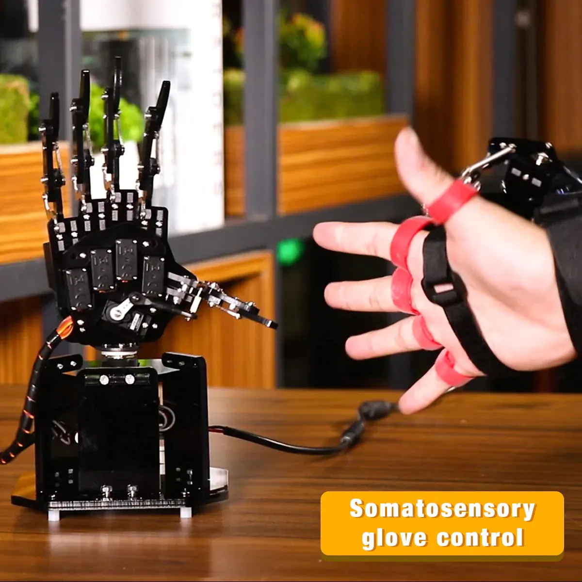 Hiwonder Robotic Hand Bionische Robot Somatosensorische Open-Source UHand2.0 Arduino/ STM32 Programmering