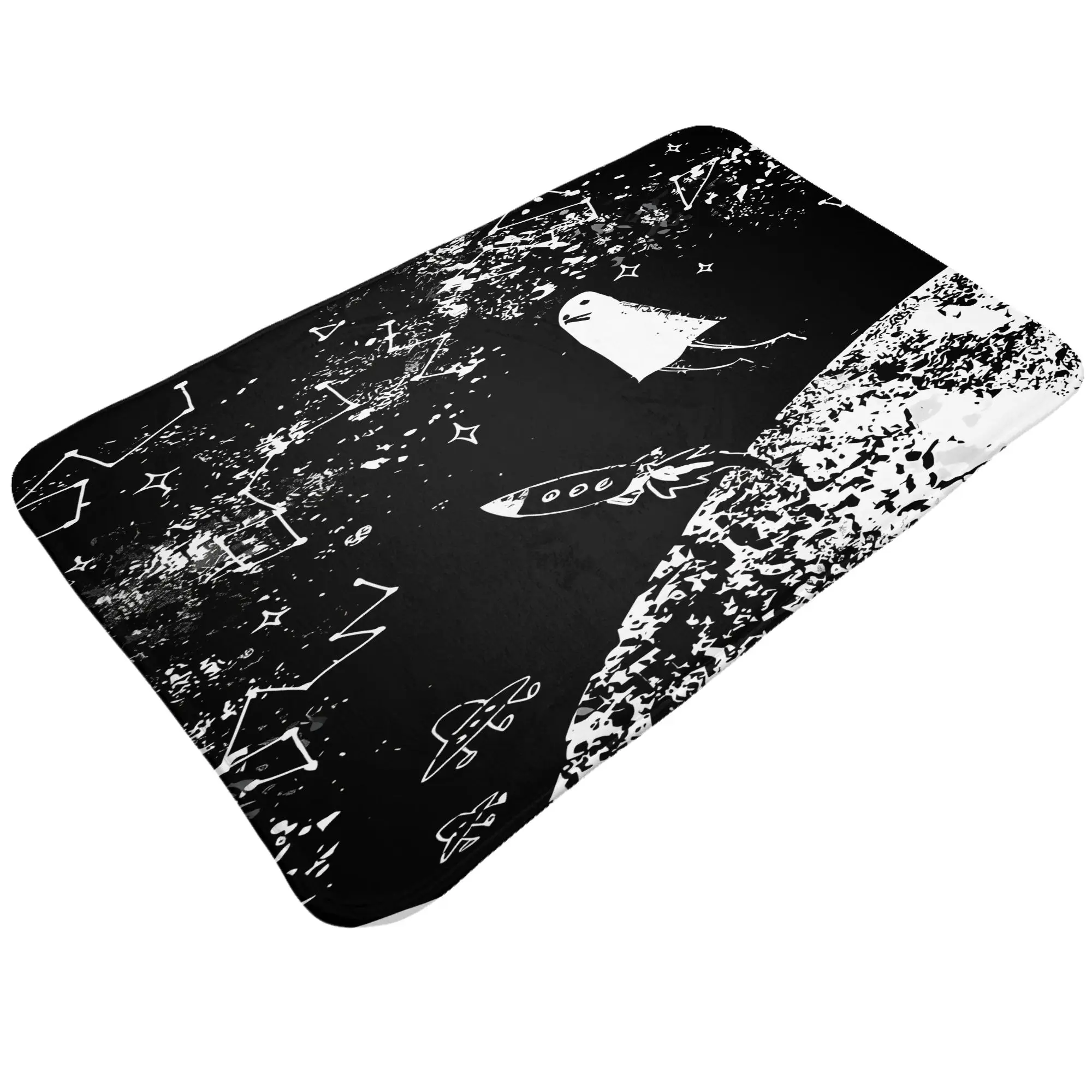 Oyasumi Goodnight Constellations Anti-Slip Doormat Bedroom Mat Punpun Waterproof ModernDecor