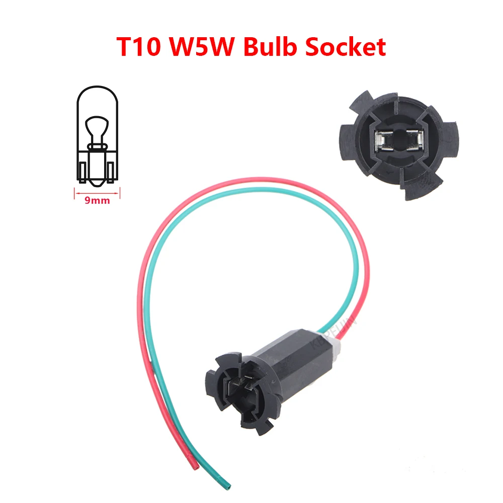 

1x для Toyota Corolla BYD F3, освещение номерного знака автомобиля T10 W5W, держатель лампы, разъем, адаптер, аксессуары