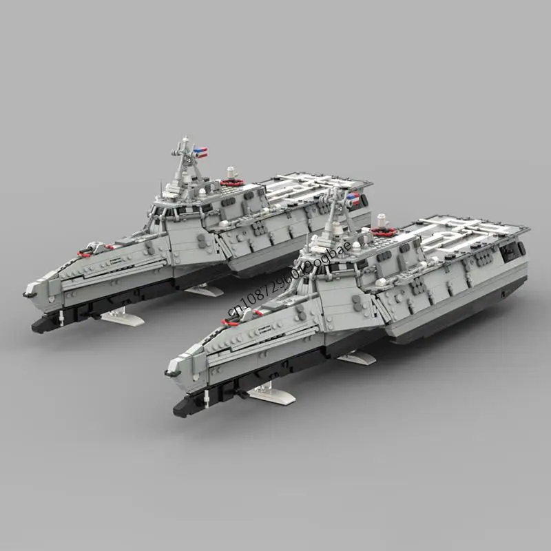 Nuevo 1529 Uds. Moc armas militares independencia (Lcs-2) modelo de bloques de construcción tecnología Diy montaje juguetes para niños regalos de vacaciones para niños