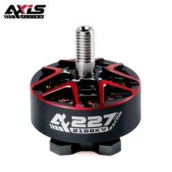 AxisFlying AF227 1960KV 2100KV 6S motore Brushless 5mm per competizione professionale/Freestyle/Bando / 5 pollici RC FPV Drone