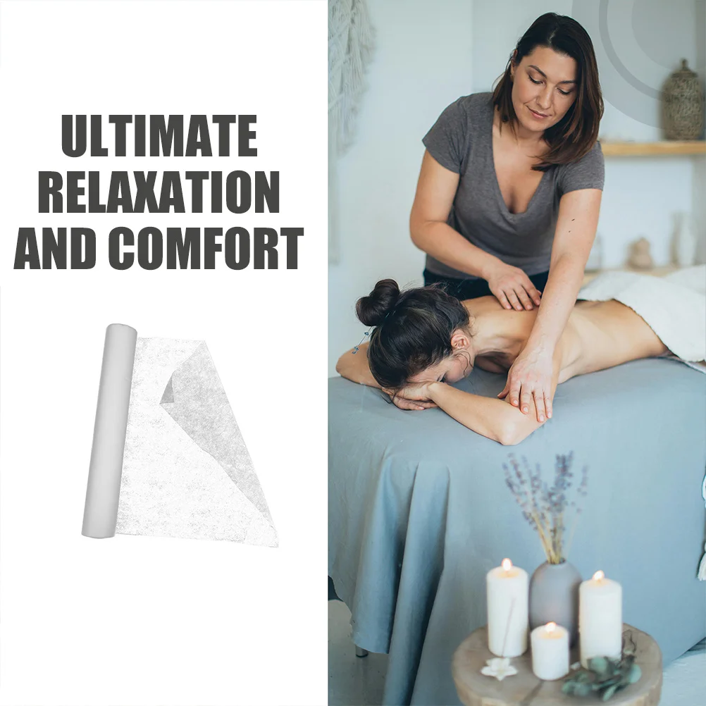 

50 одноразовых утолщенных чехлов для подголовников из мягкого нетканого материала для массажных кушеток, спа-салонов, подставок для ног и колыбелей