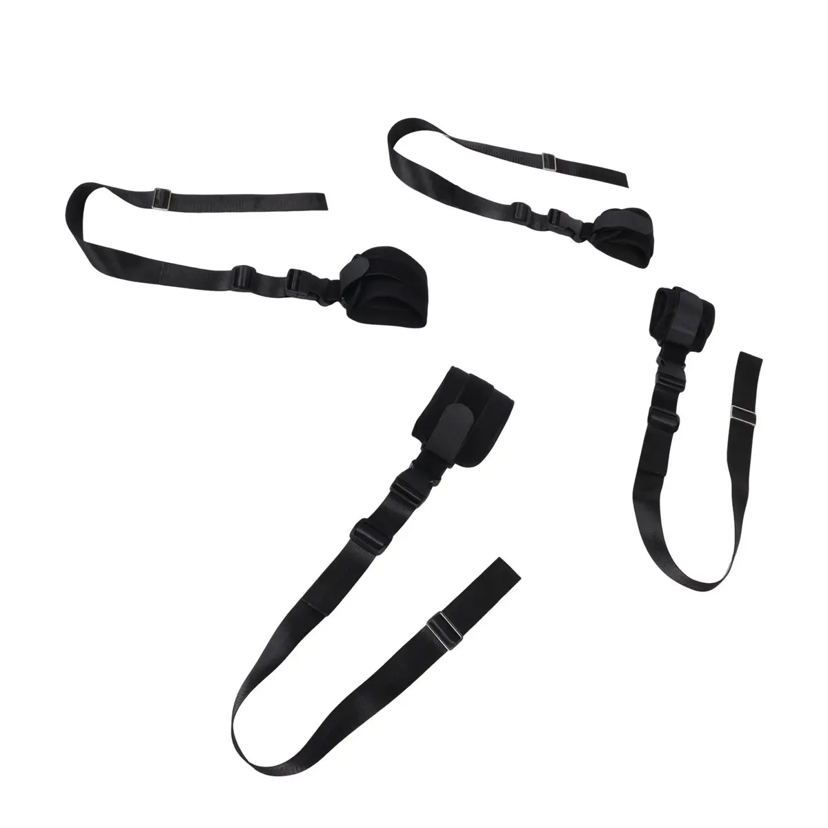 A67T NEW Patient Medical Restraints with Quick Release Buckles, Bed Restraints Belts for Wrists and Ankles, Limb Holder 4pcs
