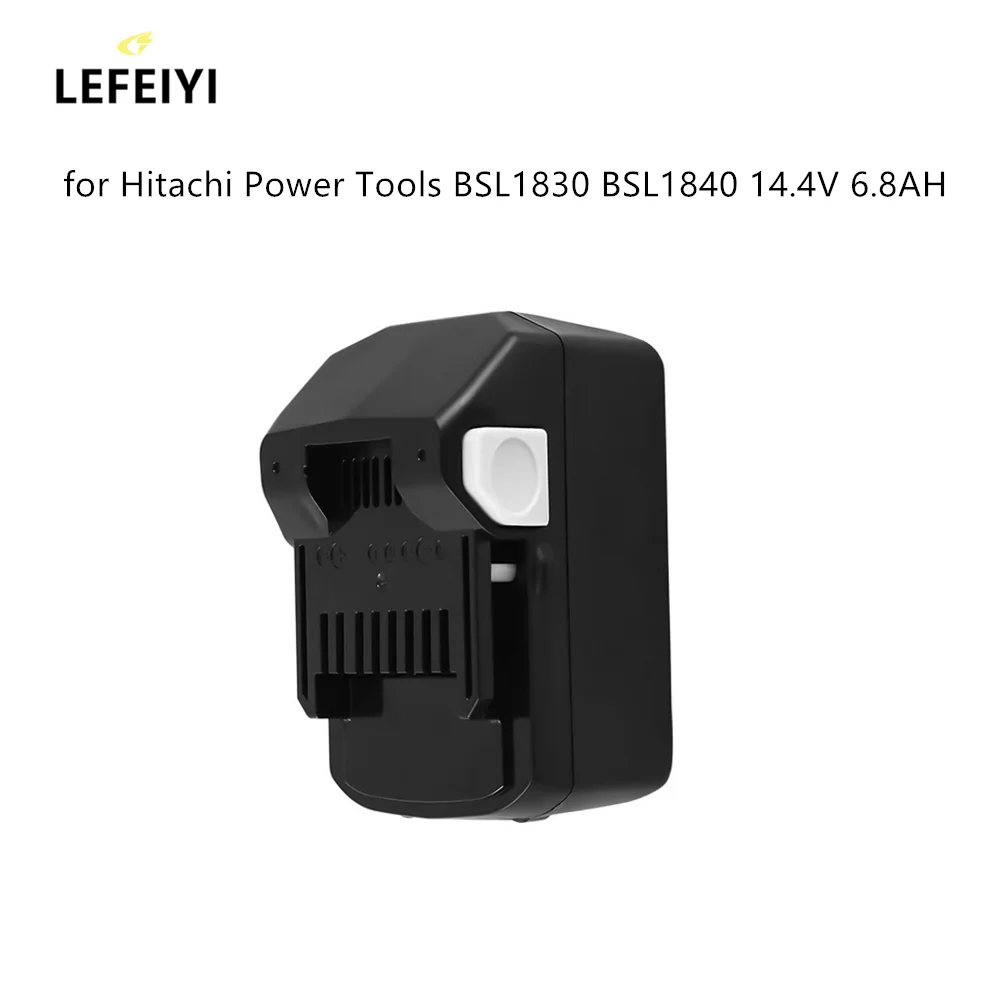 

High Capacity 6800mAh 18V Lithium Replacement Battery for Hitachi Power Tools BSL1830 BSL1840 DSL18DSAL BSL1815X