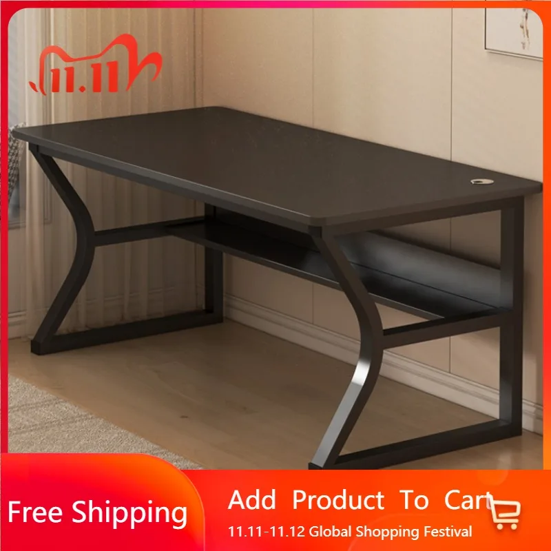 

Modern Bedroom Office Desk Oak Colour Customized New Chinese Computer Desks Unique Art Waiting Mesa De Trabajo Hotel Furniture