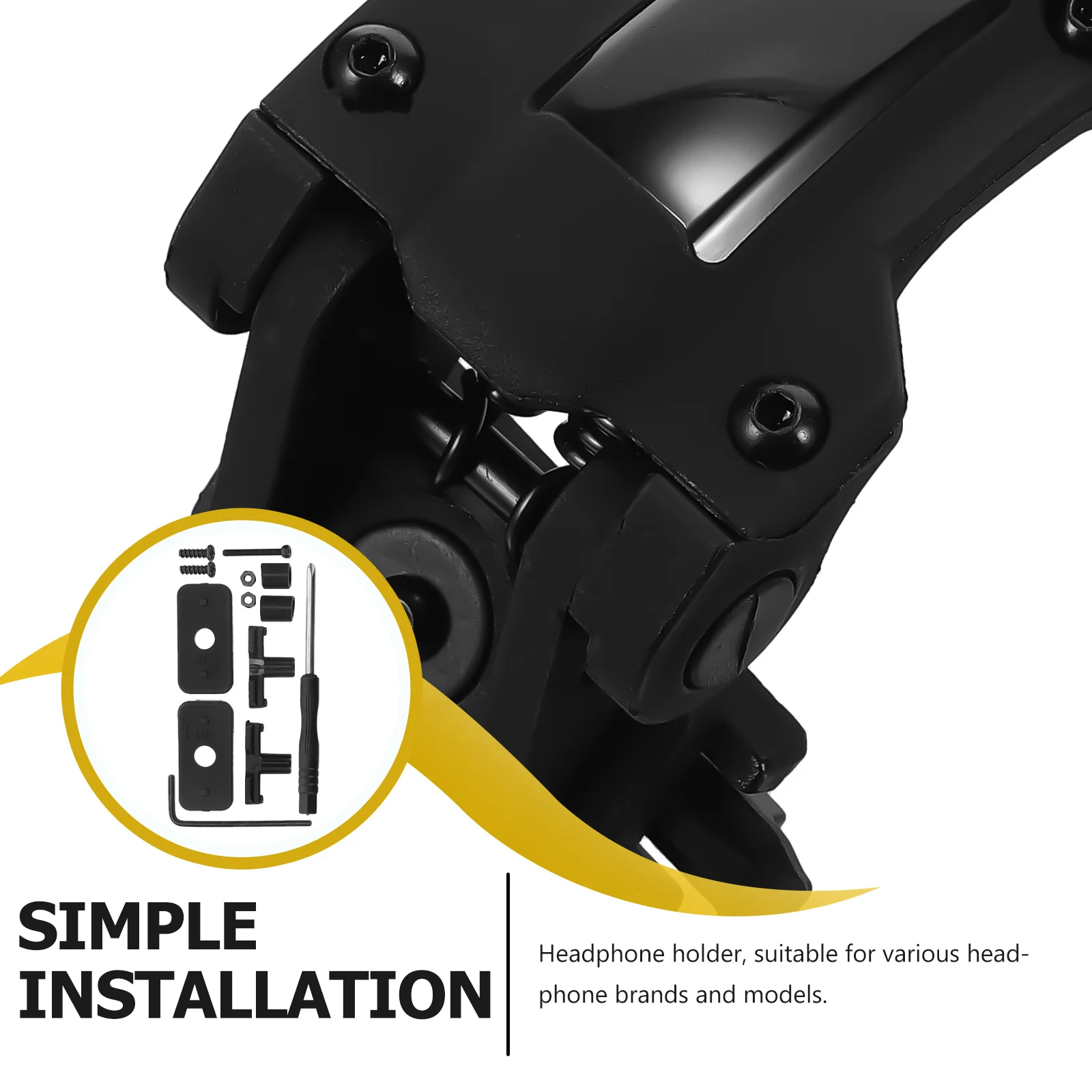 

1 комплект портативной стойки, черная, профессиональная, сменная, компактная, легкая для хранения, уличный адаптер, держатель для ежедневного использования, дикий