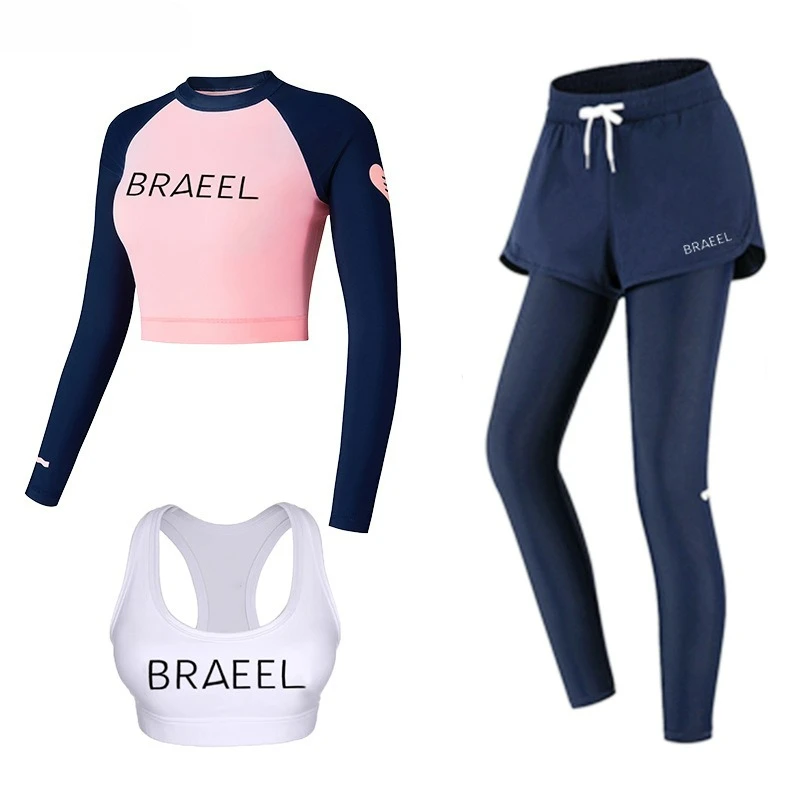 

Женский гидрокостюм с длинным рукавом для серфинга и плавания, защита от солнца и медуз