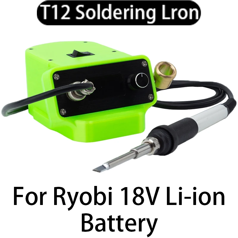 

Quick Heating T12 soldering station electronic welding iron 2023 New version STC For Ryobi battery T12 Digital Soldering Iron