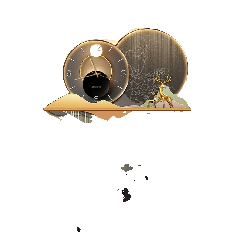 Waiting Cute Wall Clocks Art Mural Led Interior Minimalist Silent Wall Watch Aesthetic Creative European Wanduhr Home Design