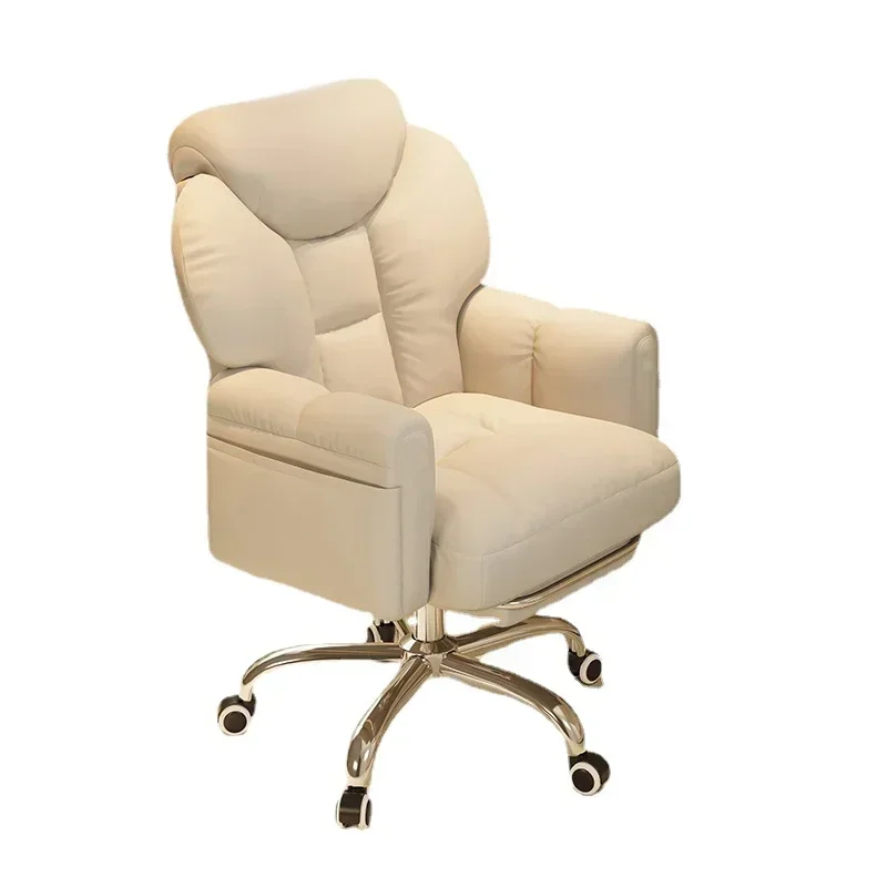 Premium Top - Notch Minimalist Stylish Office Chair Modern Footrest Swivel ﻿mobile Gaming Chair Luxury High Back Cadeira