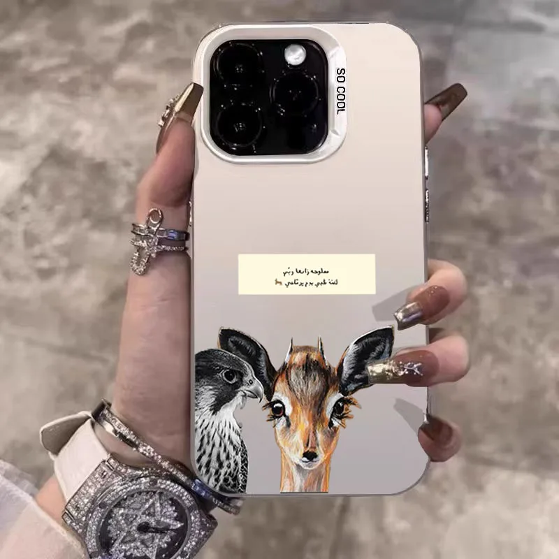 Falcon And Deer Pat… - image