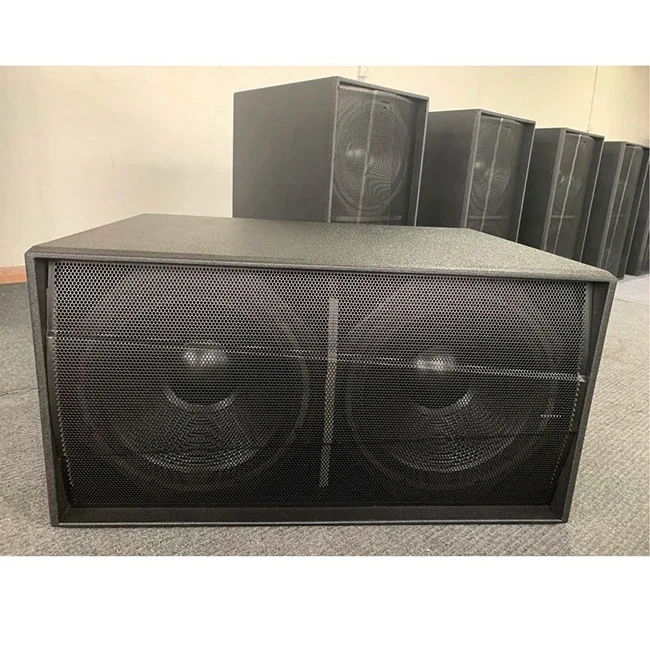 1200W/2400W Dual 18-inch subwoofer S218 DJ speaker stage performance professional audio equipment