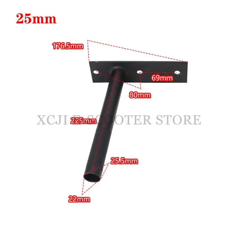 Electric scooter  double riding seat suitable Backrest Bracket for 10inch 8 inch electric  accessories