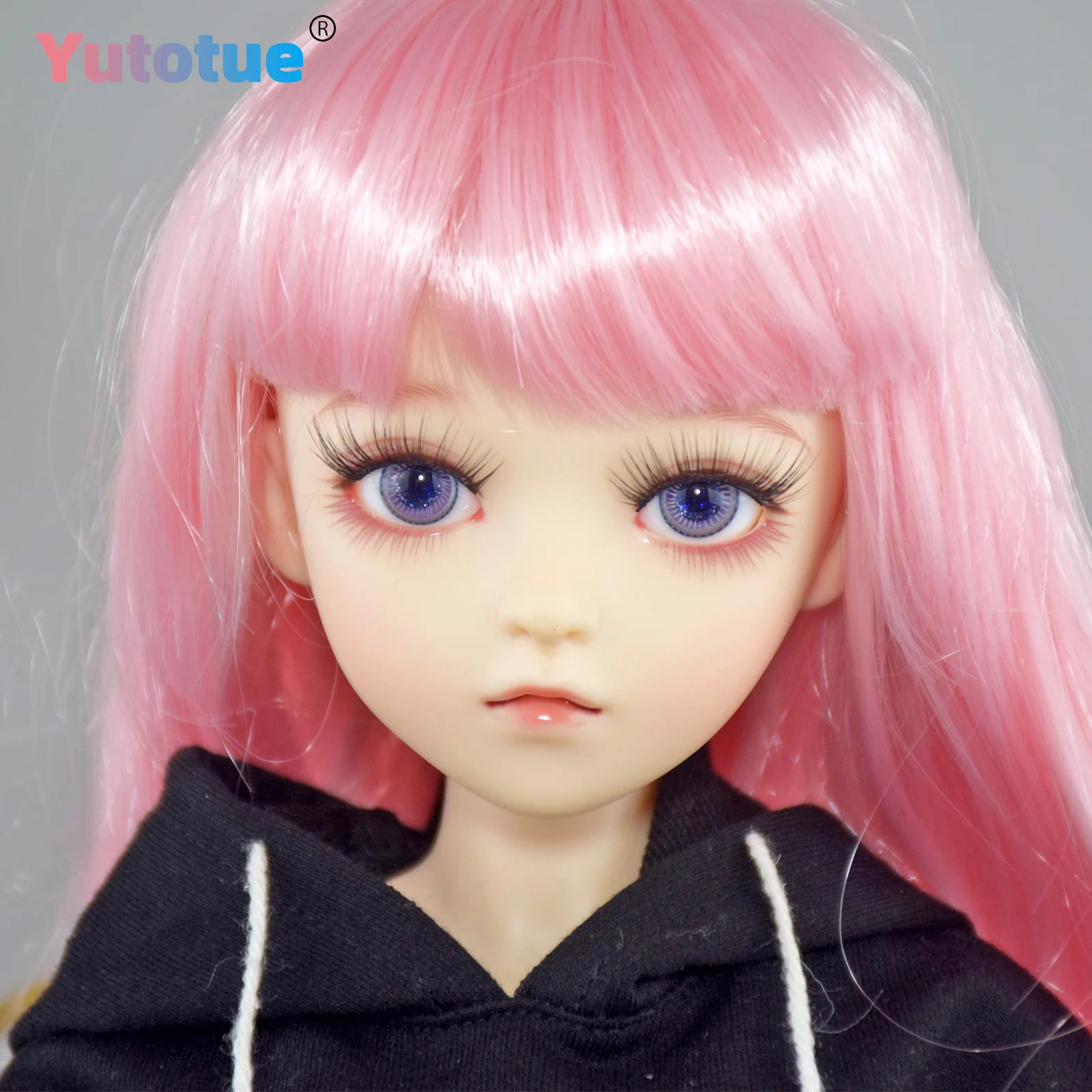 YUTOTUE 1/3 BJD Doll Toy 24 inch Large Girl Doll with Clothes Shoes Set Head can open