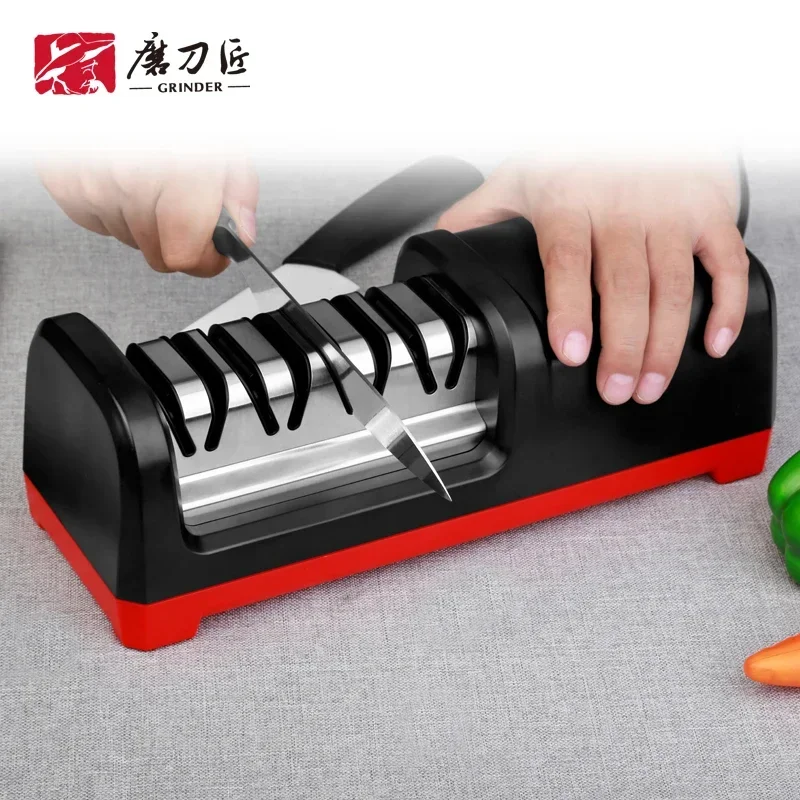 TAIDEA TG2102 Professional Electric Knife Sharpener EU PLUG Grit 360/600# and Polishing Sharpening Stone GrindStone Power18W Hot