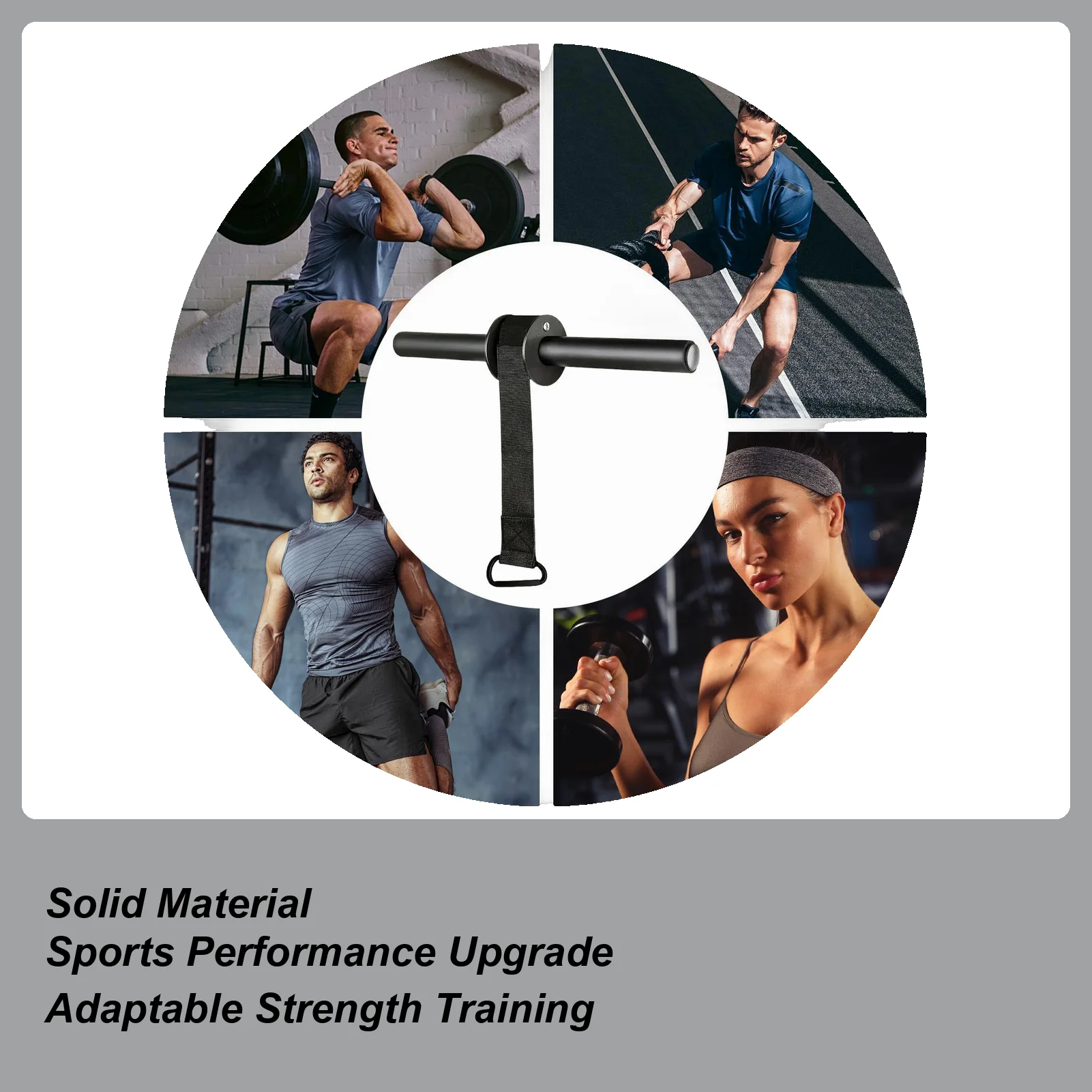 

Усилитель предплечья, портативное фитнес-устройство, тренажер для рук с противоскользящей ручкой и регулируемым ремешком для мышц предплечья и запястья