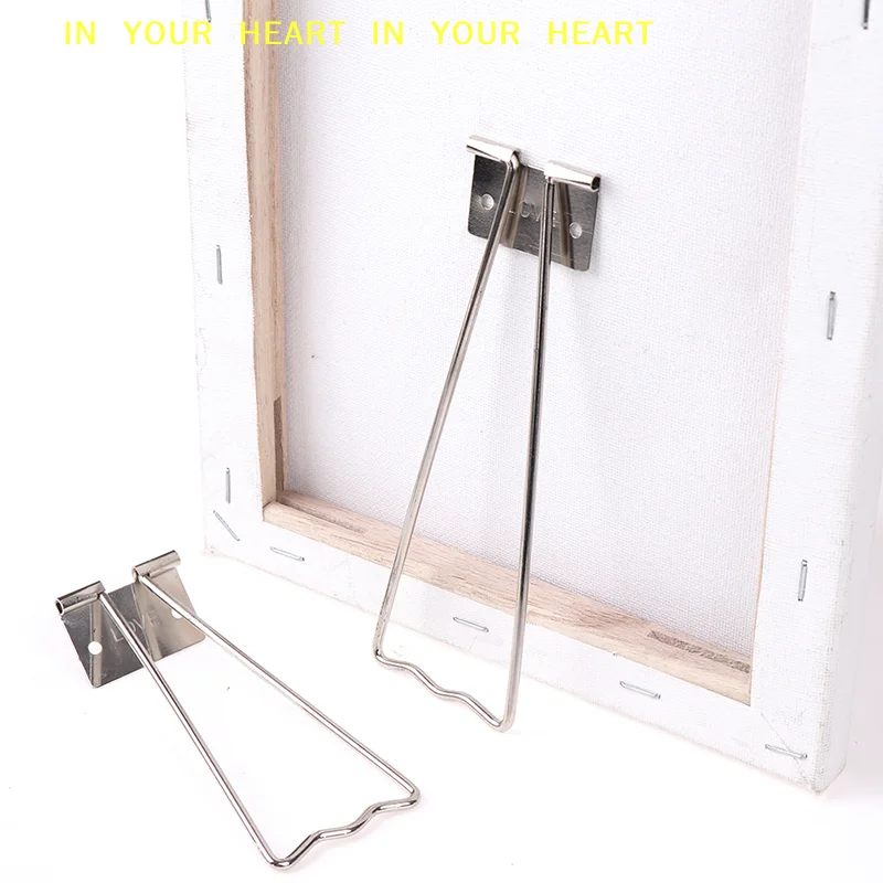 【X】Iron photo frame Pedestal Holder Photo Frame support 5 8 10 inch Display Stand