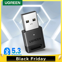 UGREEN USB Bluetooth 5.3  Dongle Adapter for PC Speaker Wireless Mouse Keyboard Music Audio Receiver Transmitter Bluetooth