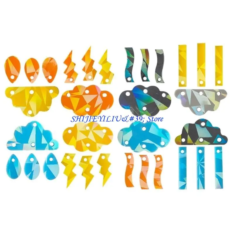 

E21f Силиконовая плесень для серьги DIY Облако светежира