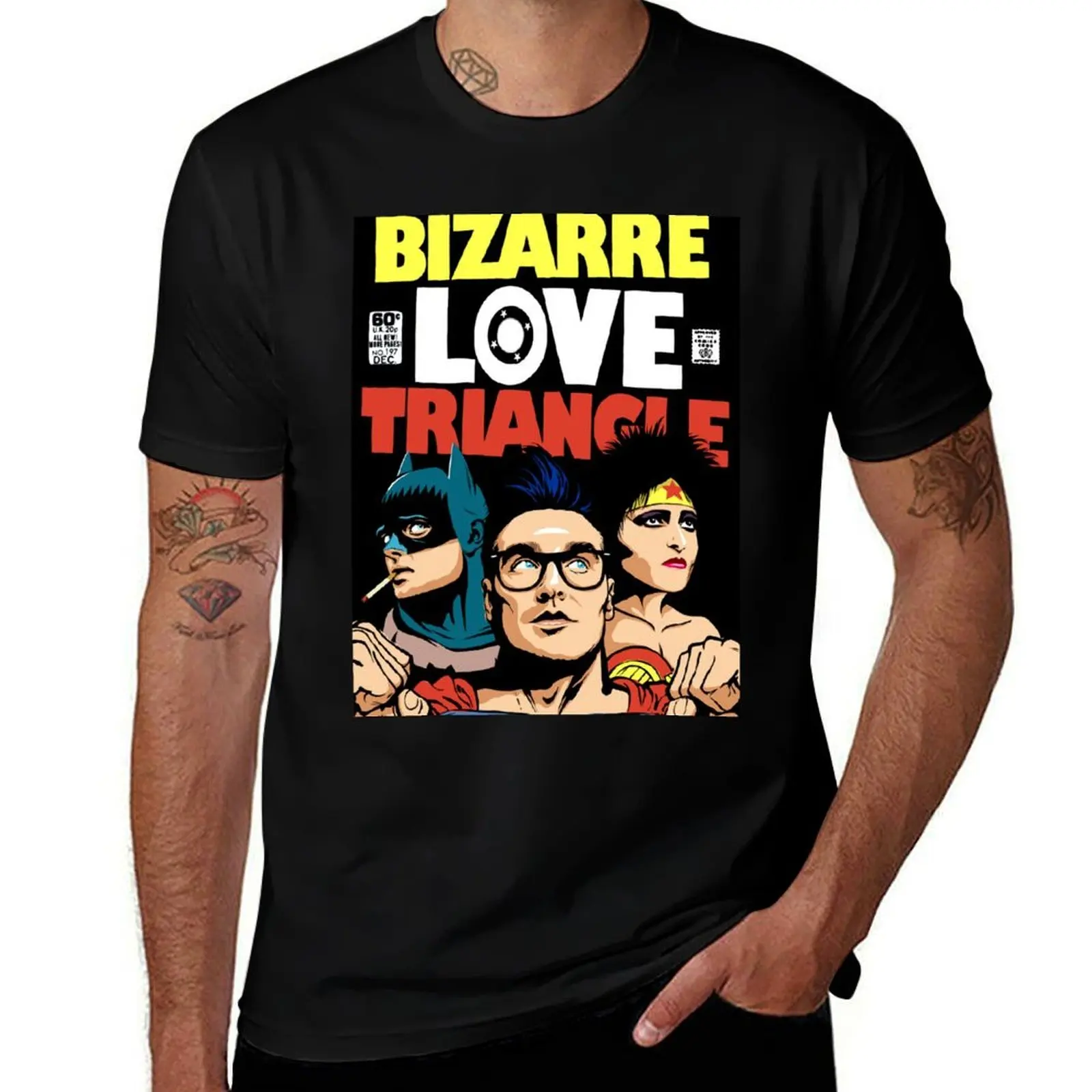 Butcher Billy's Bizarre Love Triangle: The Post-Punk Edition T-Shirt Outdoor Sports Lightweight Tee T-Shirt