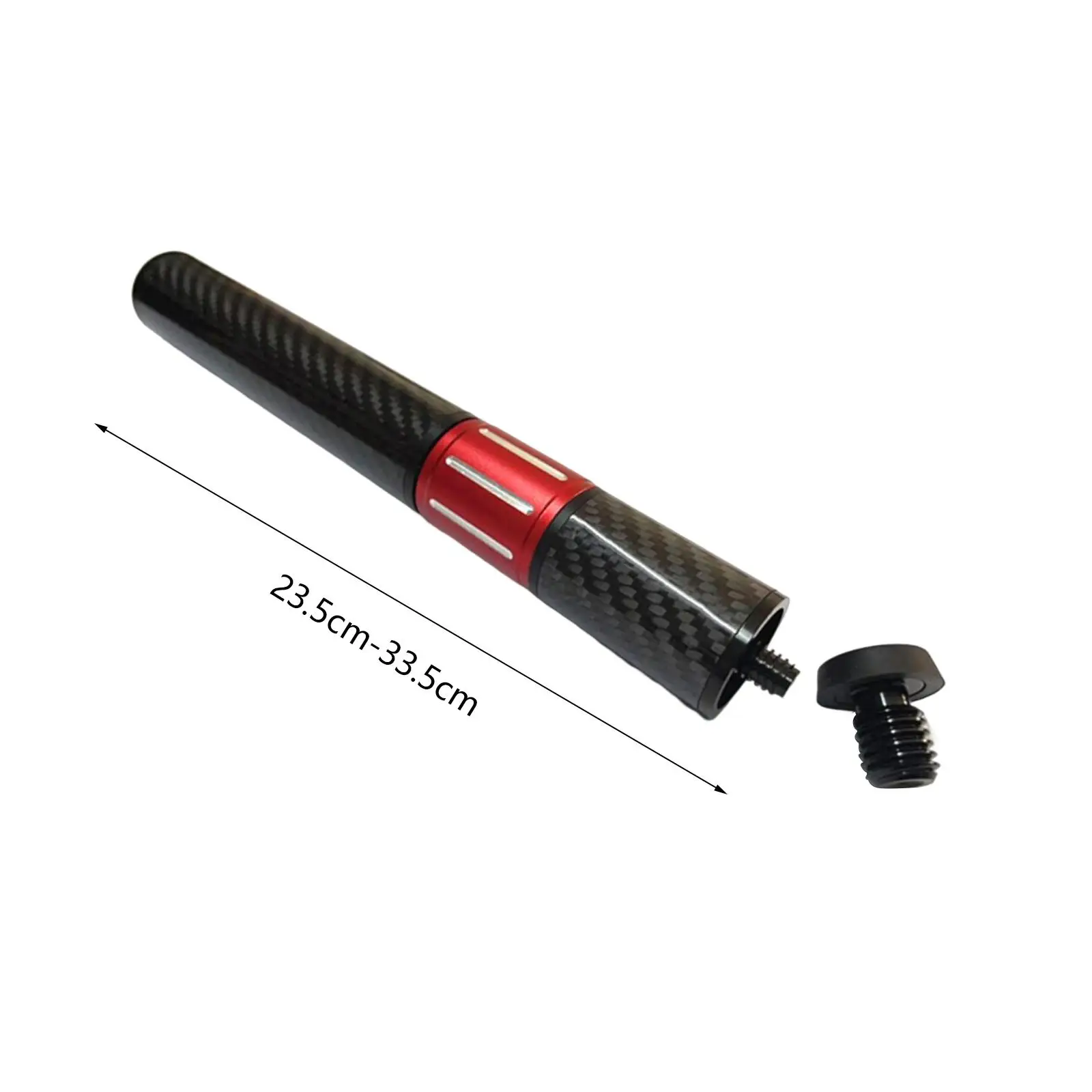 Snooker Cue Extend Lightweight Telescopic Pool Cue Extension Weights Replacement for Billiard Cues Beginners Professional
