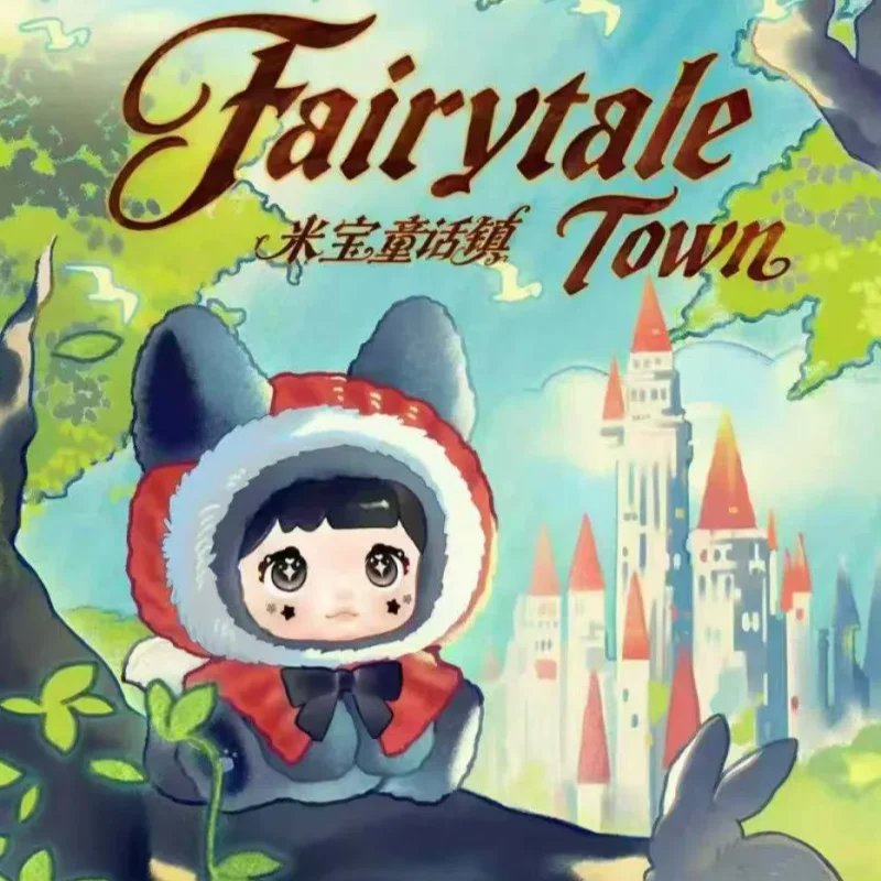 Autentico Nommi Fairy Tale Town Series Vinile Peluche Cieco Scatola Borsa Ciondolo Portachiavi Ragazza Regalo a sorpresa