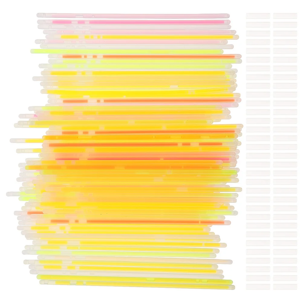 

1 Set Glow Sticks Fluorescent Party Glowing Props Luminous Sticks For Birthday Halloween Wedding Camping Photo Props Mini