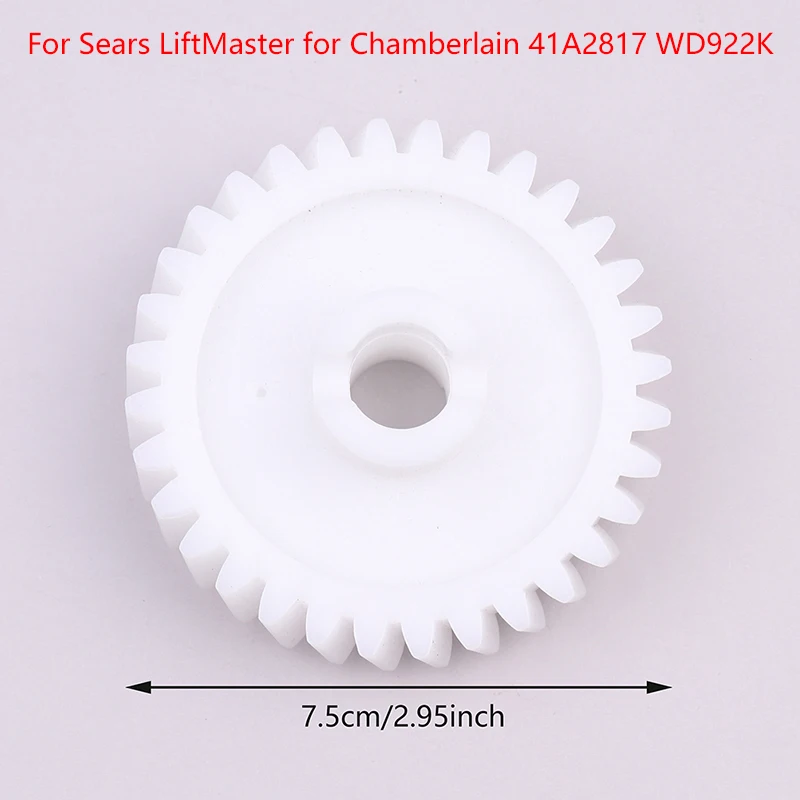 

32 Teethes Garage Door Opener Drive Gear Sears Compatible White Part For Sears LiftMaster for Chamberlain 41A2817 WD922K