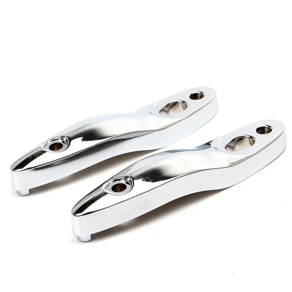 Chrome Motorcycle Rear Turn Signal License Plate Relocation Kit Extension Bracket For Harley Softail Breakout Fat Boy 2000-2021