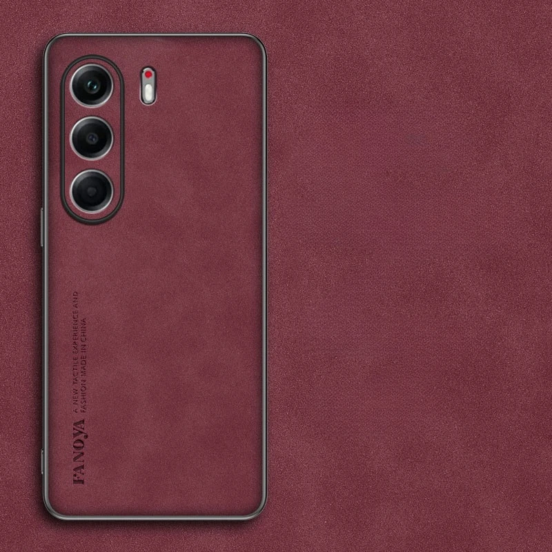 Für TECNO CAMON 40 Pro Fall Schaffell PU Leder Abdeckung für TECNO CAMON 40 40Pro 5G Matte Weiche Silikon stoßfest Stoßstange – Detail 8